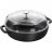 Сотейник 28 см со стеклянной крышкой чёрный 3,7л &quot;STAUB&quot; / 207286
