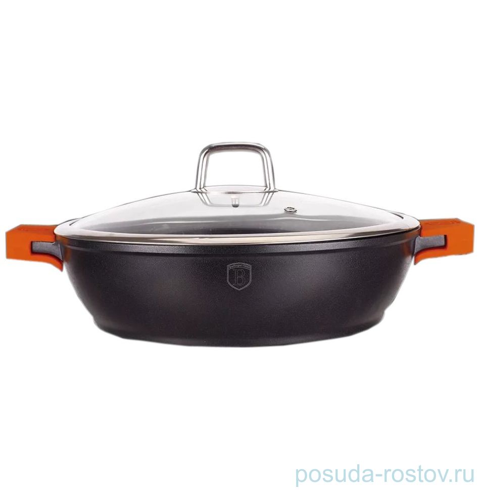 Сотейник 32 см с крышкой 5,2 л "Granit Diamond Line"  / 112367