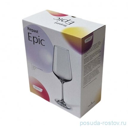 Бокалы для красного вина 450 мл 2 шт &quot;Epic /Без декора&quot; / 355230