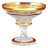 Конфетница 15 см н/н &quot;Bohemia gold /Золотые окошки&quot; 6 / 115904