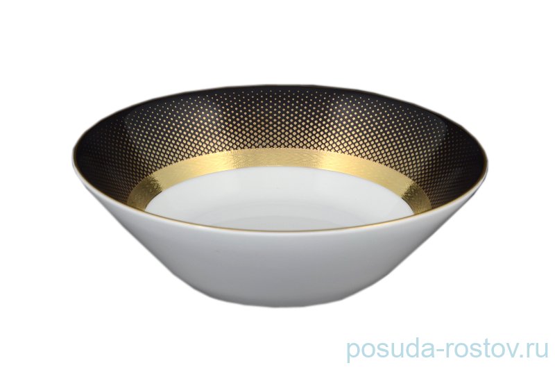 Набор салатников 19 см 6 шт "Констанц /Rio black gold" / 098777