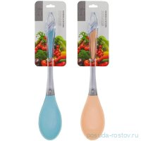 Силиконовая ложка 33 см /ассорти / 357176