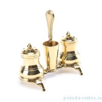 Набор для специй 11 х 10 см на подставке 3 предмета &quot;A. Livio&quot; / 233887