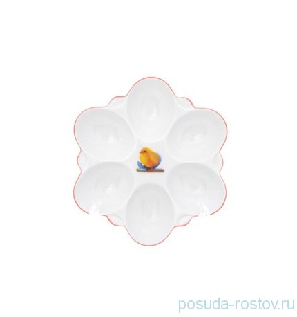 Блюдо для яиц 15 см &quot;Корона /Весна /Цыплёнок 3&quot;  / 255577