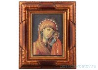 Икона на фарфоре 250 х 185 мм в деревянной раме 8 &quot;Казанская&quot; / 158559