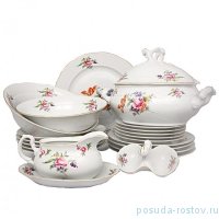 Столовый сервиз на 6 персон 25 предметов &quot;Менуэт /Полевой цветок /золото&quot; / 165973