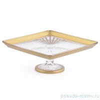 Блюдо квадратное н/н &quot;Piramit /Золото&quot; / 272136