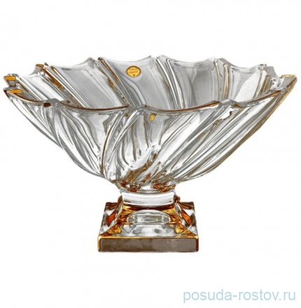 Ваза для фруктов 31 см н/н &quot;Ponti /Золото&quot; / 117556