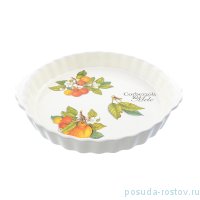 Блюдо для запекания 32 см круглое &quot;Artigianato ceramico /Груша&quot; / 243530