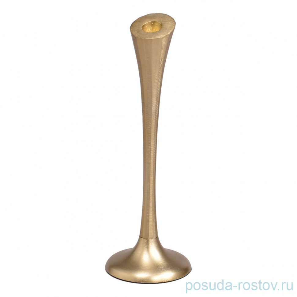 Подсвечник 31 см "Diana /матовое золото" / 374514