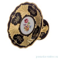 Ваза для фруктов 25 см н/н &quot;Ютта&quot; &quot;Санкт-Петербург 866 /Кобальт&quot;  / 095736