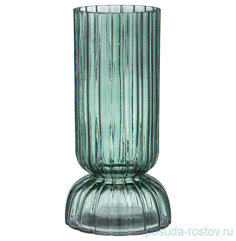 Ваза для цветов 12 х 25 см "Creation green"  / 336363
