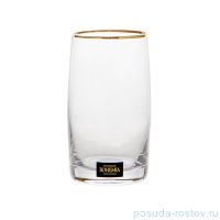 Стакан для воды 250 мл 1 шт &quot;Идеал /Отводка золото&quot; / 163741