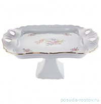 Поднос 30 х 25 см прямоугольный н/н &quot;Полевой цветок&quot; / 377936