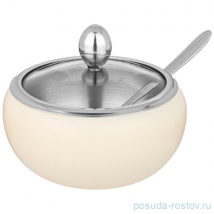 Сахарница agness с ложкой 460 мл / 280290