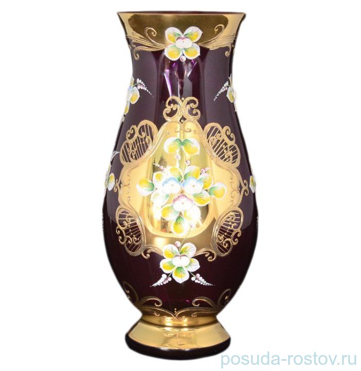 Ваза для цветов 30 см "Лепка фиолетовая" / 086711