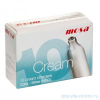 Баллончики для сифона для взбивания сливок 10 шт &quot;Mosa&quot; (N2O) / 323916