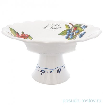 Фруктовница 30 см н/н &quot;Artigianato ceramico /Лесные ягоды&quot; / 252606
