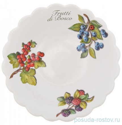 Фруктовница 30 см н/н &quot;Artigianato ceramico /Лесные ягоды&quot; / 252606