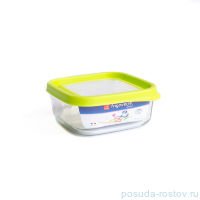 Ёмкость для пищевых продуктов 15 х 15 см с крышкой квадратная 100 мл &quot;Бормиоли /Frigoverre&quot; / 133412