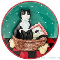 Панно настенное 21 х 4,5 см &quot;Кошка&quot; / 210527