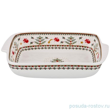 Блюдо 21 х 12,5 х 5 см прямоугольное &quot;Christmas Collection&quot; / 192105