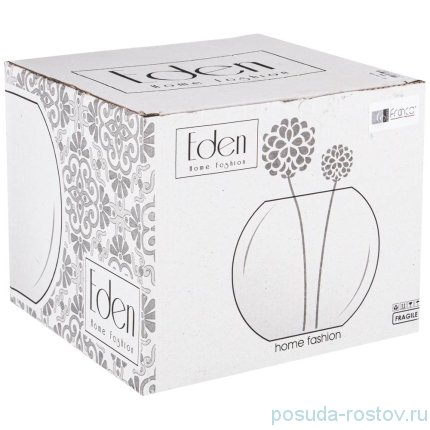 Ваза для цветов 20 х 16 см &quot;Magda sfera white&quot; / 215159