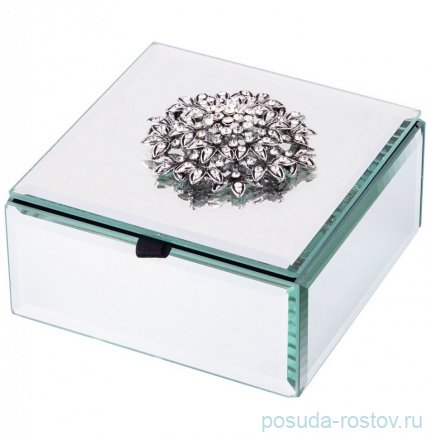 Шкатулка 12 х 12 х 9 см &quot;Brooch&quot; / 231546