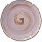 Тарелка 25,5 см сиреневая &quot;Spiral&quot; / 261682