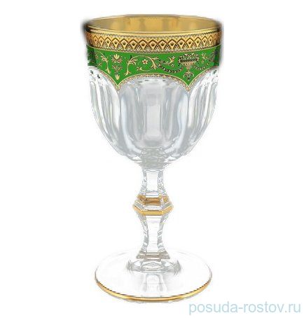 Бокалы для белого вина 170 мл 6 шт "Astra Gold /Зеленая" / 107151