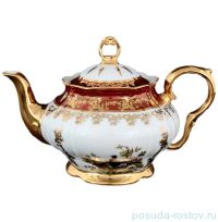 Заварочный чайник 1,2 л &quot;Офелия /ГР /Охота красная&quot; / 047603
