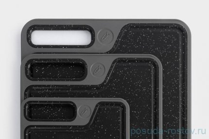 Набор разделочных досок 3 шт черный &quot;Graphite&quot; / 374709