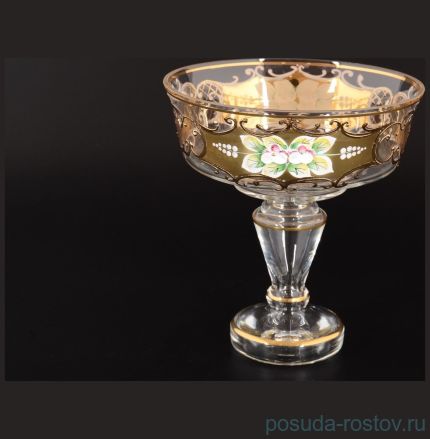 Конфетница 16 см н/н &quot;Лепка золото&quot; R-G / 122760