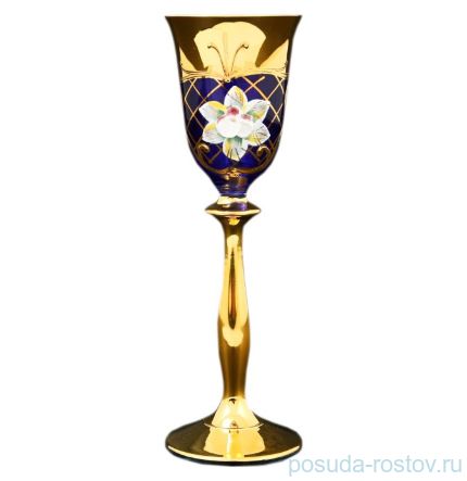 Рюмки 60 мл 6 шт &quot;Анжела /Лепка синяя&quot; U-R / 128363