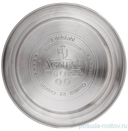 Чайник 2,8 л со свистком индукционное капсульное дно &quot;agness&quot; / 196307
