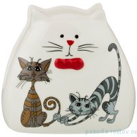 Салфетница 11 х 6 х 11 см &quot;Озорные коты&quot; / 207051