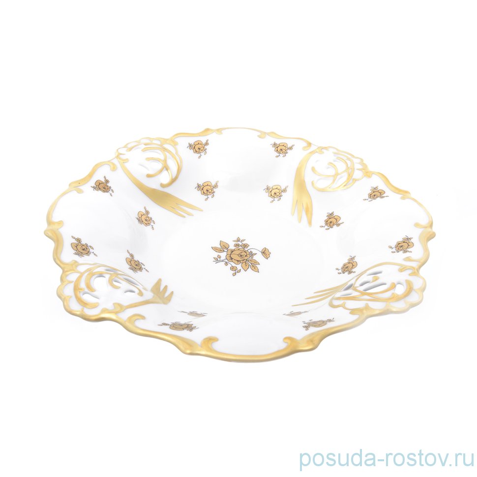 Фруктовница 26 см Барбарина "Корона /Золотая роза" / 212755