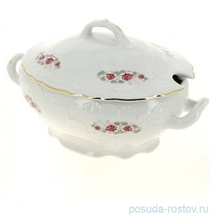 Супник 2,7 л &quot;Рококо /577 /Серая роза /золото&quot; / 127657