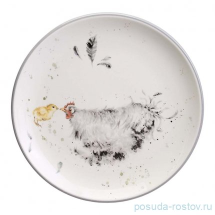 Тарелка 21 х 2,5 см &quot;Funny hens&quot; / 368024