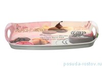 Поднос прямоугольный с ручками &quot;Шоколадные лакомства&quot; / 140282
