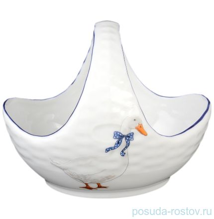 Корзинка 17 см &quot;Корона /Гуси&quot; / 042270