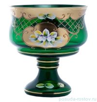 Ваза для фруктов/конфет 26 см &quot;Лепка зелёная&quot; / 049851