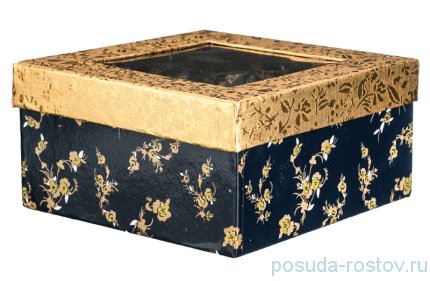 Конфетница 19,5 х 13 см &quot;Влюблённая пара /Кобальт&quot; / 193952