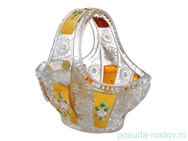Корзинка 15 см "Хрусталь с золотом" / 143389