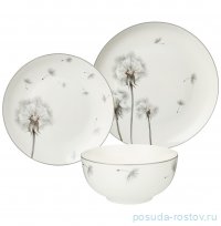 Набор тарелок 18 предметов (20,5; 25,5; 14 см) &quot;Dandelion&quot; / 330248