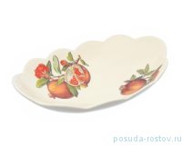 Блюдо 30 х 19,5 см овальное &quot;Artigianato ceramico /Гранат&quot; / 232992