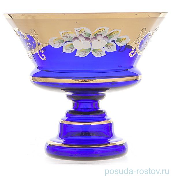 Конфетница 15 см н/н "Лепка синяя" / 092563