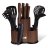 Набор кухонных ножей и аксессуаров на подставке 12 предметов &quot;Ebony Rosewood Collection&quot; / 280779