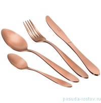 Столовые приборы 24 предмета на 6 персон &quot;Rosegold Line&quot; / 163869