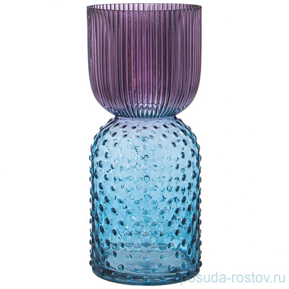 Ваза для цветов 13 х 30 см "Art violet/blue"  / 336367